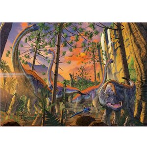 Пазл Любопытный динозавр - Винсент Хи, 500 элементов Educa фото 1