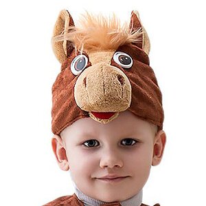 Карнавальная шапка Конь, 54-56 см Бока С фото 1