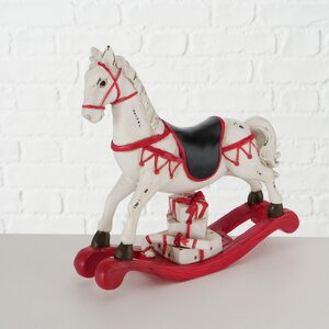 Декоративная фигурка Рождественская Лошадка-качалка 19 см Boltze фото 1