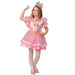 Карнавальный светящийся костюм Пироженка-мороженка, рост 140 см Батик фото 1