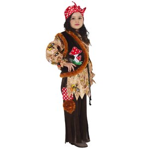 Карнавальный костюм Баба Яга, рост 134 см Батик фото 1
