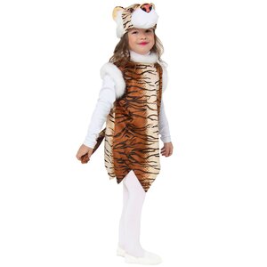 Карнавальный костюм Тигрица Анита, рост 110 см Батик фото 1