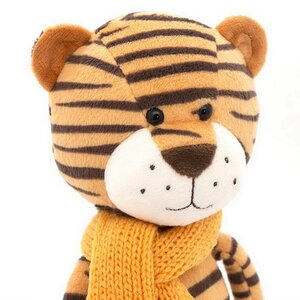 Мягкая игрушка Тигр Санни в желтом шарфе 21 см Orange Toys фото 4