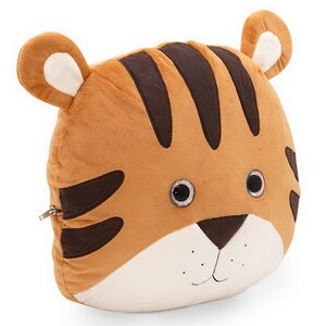 Мягкая игрушка-подушка Тигрушка 35 см с замком Orange Toys фото 2
