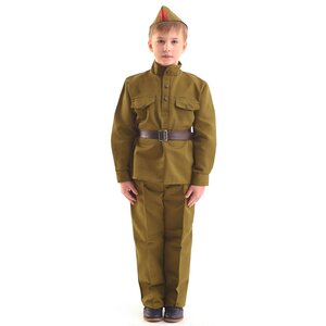 Детская военная форма Солдат в брюках, рост 104-116 см Бока С фото 1