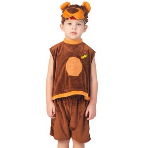 Карнавальный костюм Медвежонок, рост 122-134 см Бока С фото 1