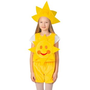 Карнавальный костюм Солнышко (шорты), рост 104-116 см