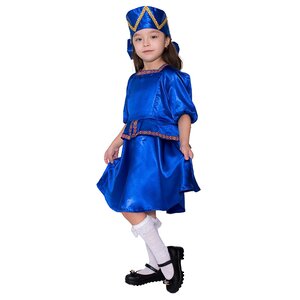Карнавальный костюм Плясовой Кадриль синий, рост 104-116 см Бока С фото 1