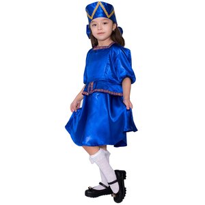 Карнавальный костюм Плясовой Кадриль синий, рост 122-134 см Бока С фото 1