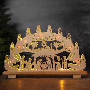 Светильник-горка Christmas Story 45*29 см, 10 LED ламп Star Trading фото 1