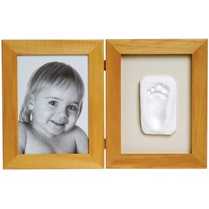 Рамочка двойная с отпечатком Классика, деревянная, 33*21 см Baby Art фото 1