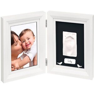 Рамочка двойная Baby Art Print Frame Классика, белая, 33*21 см Baby Art фото 1