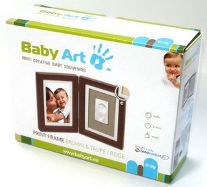 Рамочка двойная Baby Art Print Frame Классика, шоколад, 33*21 см Baby Art фото 3
