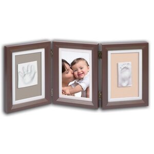 Рамочка тройная Baby Art Double Print Frame Классика, шоколад, 50*21 см Baby Art фото 1