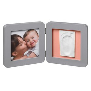 Рамочка двойная Baby Art Print Frame Модерн, серая, 4 цветных подложки, 35*17 см Baby Art фото 3