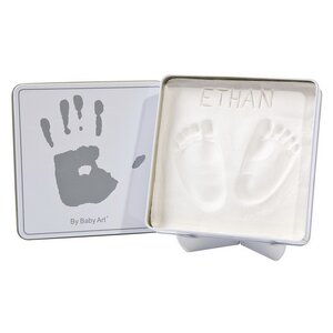 Сувенирная коробочка с отпечатком Baby Art Magic Box, белая, 17*17 см Baby Art фото 1