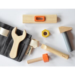 Детский набор инструментов Мастер, 7 предметов, дерево Plan Toys фото 2
