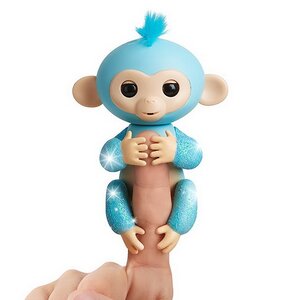 Интерактивная обезьянка Амелия Fingerlings WowWee 12 см Fingerlings фото 1