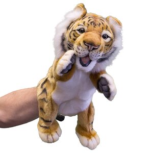 Мягкая Игрушка для кукольного театра Тигр 24 см Hansa Creation фото 2