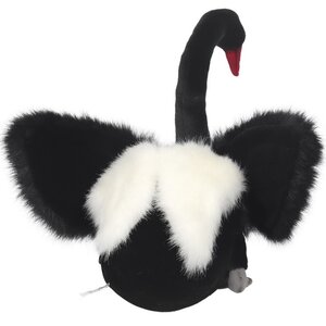 Мягкая игрушка Лебедь черный 45 см Hansa Creation фото 8