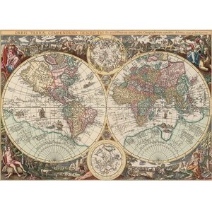 Пазл Карта мира - Альберто Россини, 260 элементов Art Puzzle фото 1