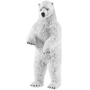 Мягкая игрушка Белый медведь стоящий 100 см Hansa Creation фото 1