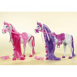 Лошадь для Штеффи - Принцессы 27 см розовый Simba фото 2