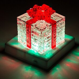 Головоломка 3D Подарок, 8 см, 38 эл. Crystal Puzzle фото 4