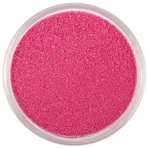 Цветной песок для творчества Мелкий 1 кг, розовый Ассоциация Развитие фото 1