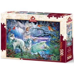 Пазл Ледниковый лес, 500 элементов Art Puzzle фото 2