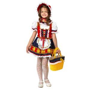 Карнавальный костюм Красная Шапочка, рост 122 см, Бал-Маскарад Батик фото 1