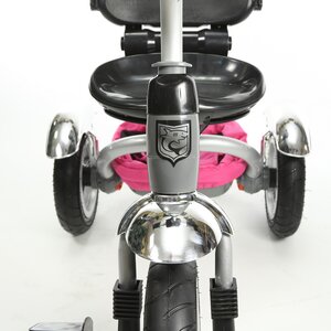 Велосипед-коляска "Black Aqua 5168 (B)" с ручкой и тентом, розовый Black Aqua фото 5
