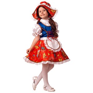 Карнавальный костюм Красная Шапочка, рост 134 см, Сказочная Страна Батик фото 1