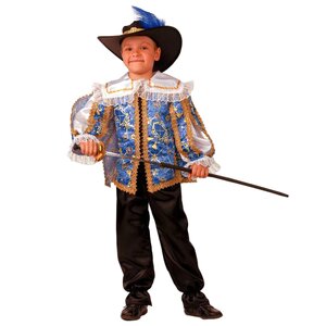 Карнавальный костюм Мушкетер сказочный, рост 104 см Батик фото 1