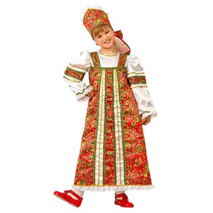 Карнавальный костюм Аленушка, рост 134 см Батик фото 1