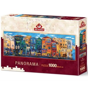 Пазл-панорама Красочный город, 1000 элементов Art Puzzle фото 2