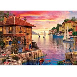 Пазл Средиземноморская гавань, 1500 элементов Art Puzzle фото 1