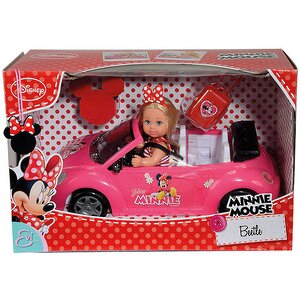 Кукла Еви - Минни Маус в кабриолете, 22 см Simba фото 2