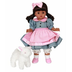 Коллекционная кукла Мэри с барашком 20 см
