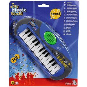 Музыкальная игрушка Пианино-мини 25 см синий Simba фото 1