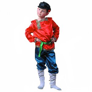 Карнавальный костюм Ванюшка, рост 116 см Батик фото 1