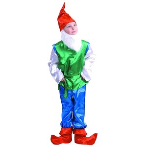 Карнавальный костюм Гном, рост 140 см Батик фото 1
