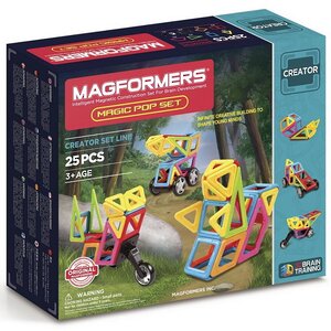 Магнитный конструктор Magformers Magic Pop Set 25 деталей Magformers фото 1