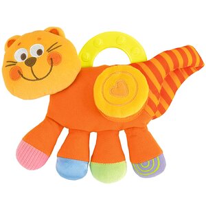 Мягкая игрушка "Оранжевый котёнок", уцененный Chicco фото 1
