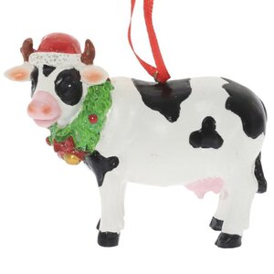Елочная игрушка Бык Монти - Рождественская сказка 8 см, подвеска Снегурочка фото 1