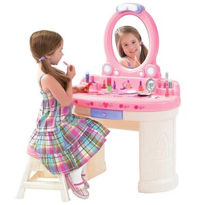 Туалетный столик с подсветкой Маленькая Барби 37*71*104 см Step2 фото 1