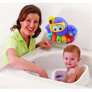 Обучающая игрушка для ванны с мыльными пузырями Осьминог 29 см Vtech фото 2