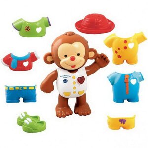 Обучающая игрушка Одень обезьянку 19 см Vtech фото 1