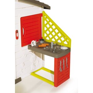 Детский игровой домик Для друзей с кухней и аксессуарами, 217*172*155 см Smoby фото 3