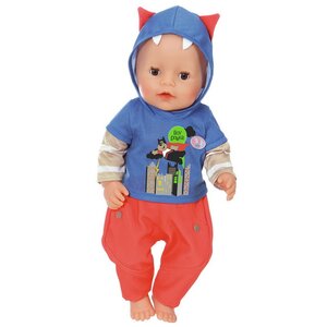 Набор одежды для куклы Baby Born 43 см: Толстовка с брюками, 2 предмета Zapf Creation фото 2